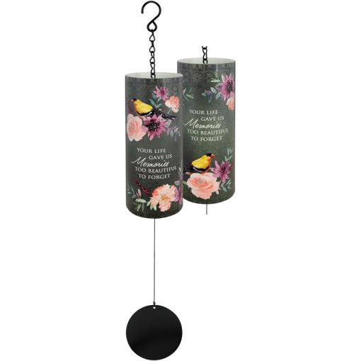"Memories" Varnished Cylinder Chime (10842)