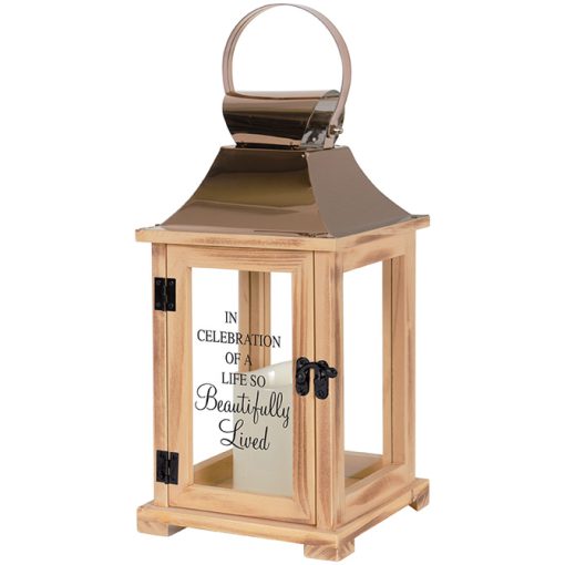 "Beautifully Lived" Lantern (57296)