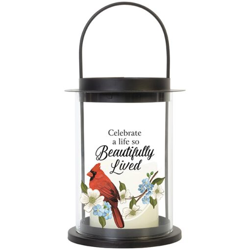 "Celebrate A Life" Cylinder Lantern (57638)