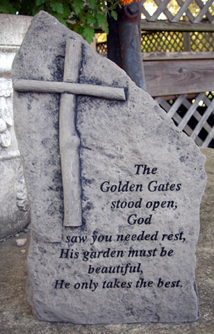 The Golden Gates... Large Memorial Stone