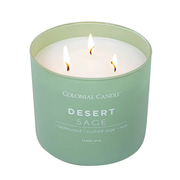 Colonial Candle 3- Wick Jar