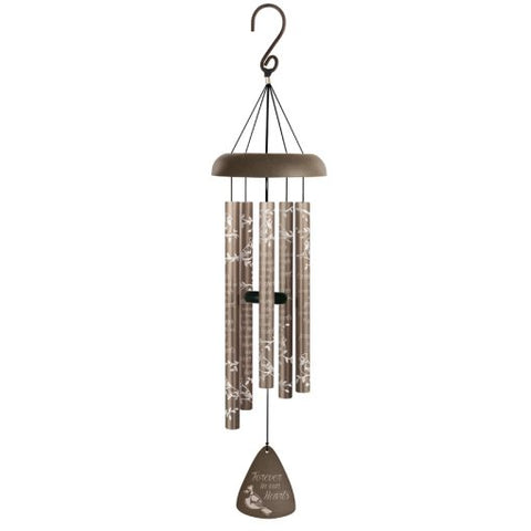 30" In our hearts Silhouette Sonnet Chime (64698)