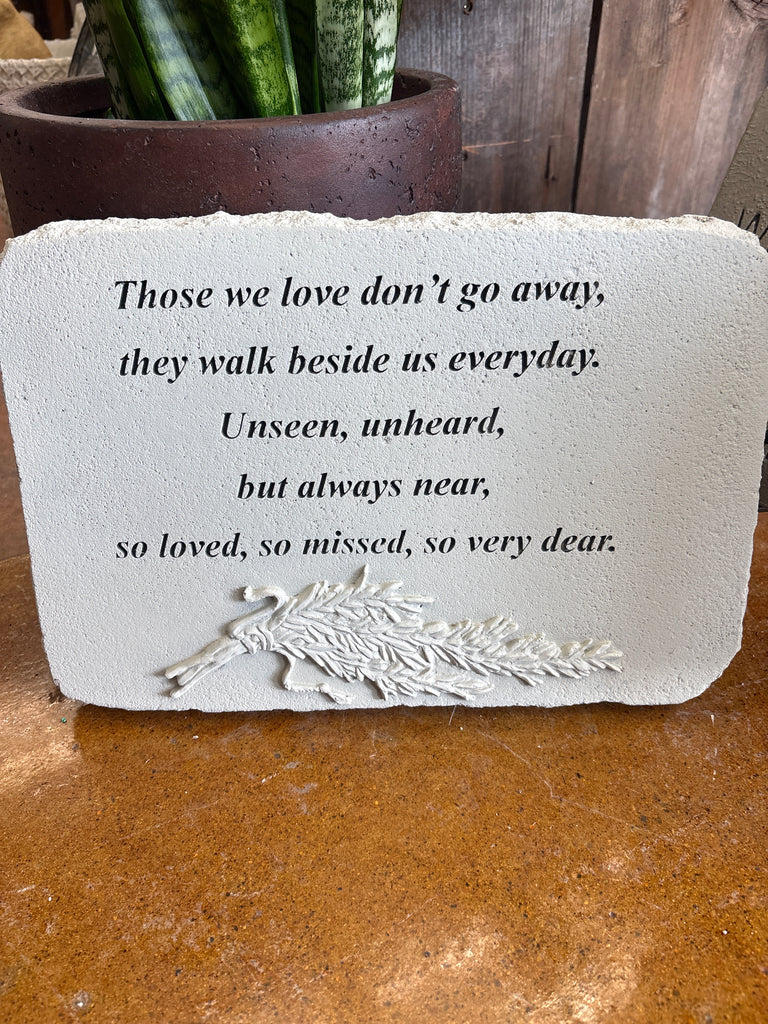 Those We Love Memorial Stone