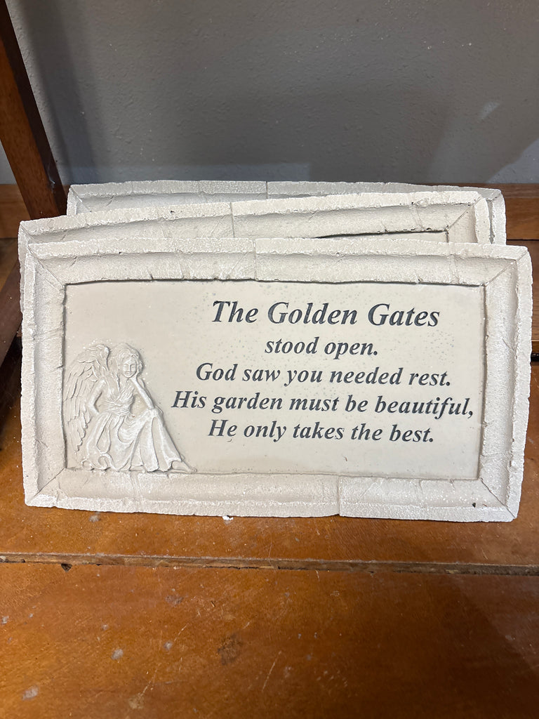 Golden Gates Memorial Stone