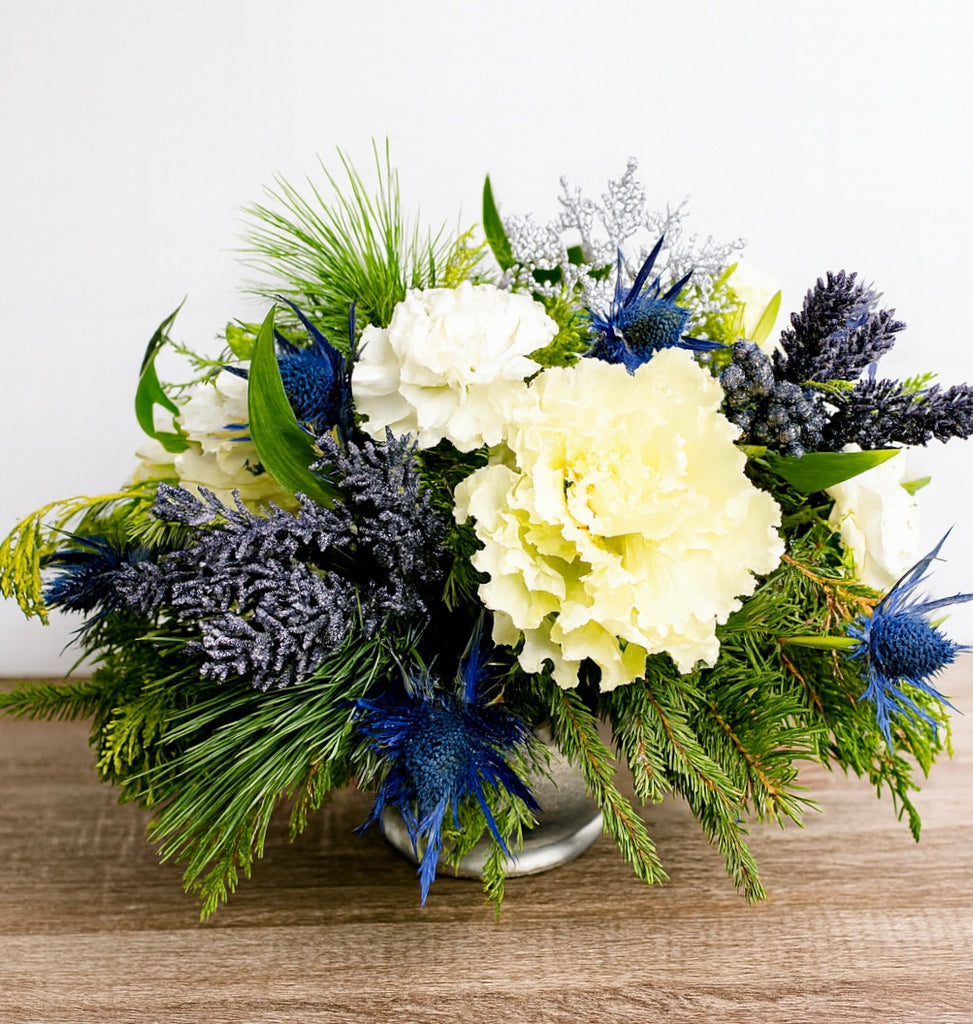 Winter Frost Floral Arrangement