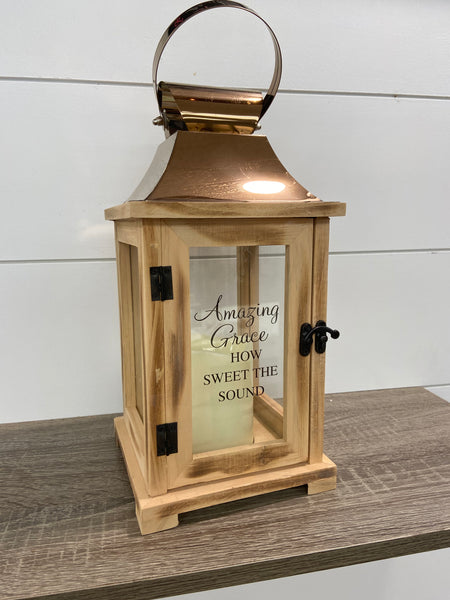 "Amazing Grace" Lantern (57292)