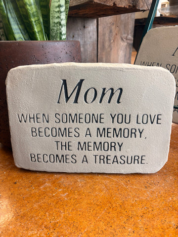Mom Large Memorial Stone