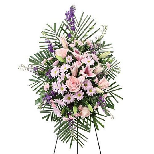Beloved Blush Standing Spray