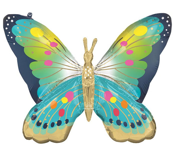 Vibrant Butterfly Balloon  30"