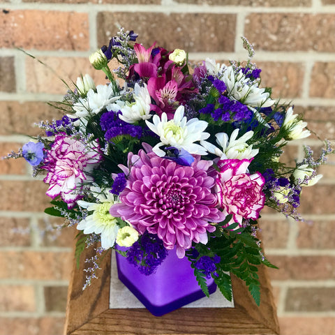 Purple Passion Floral Arrangement