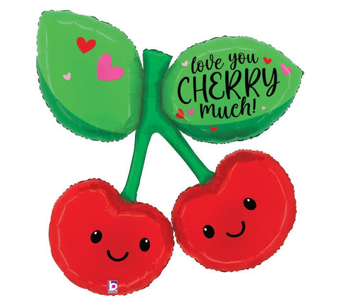 " Love You Cherry Much" Balloon 37"