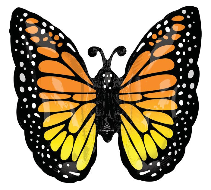 Monarch Butterfly Balloon 25"