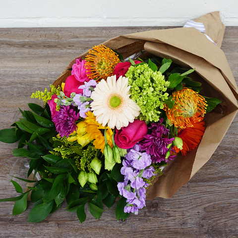 Mixed Bouquet wrapped