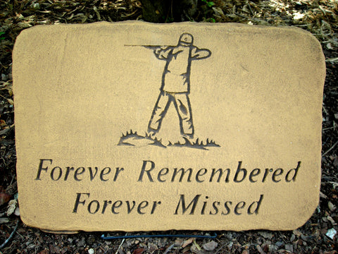 Forever Remembered... Large Memorial Stone