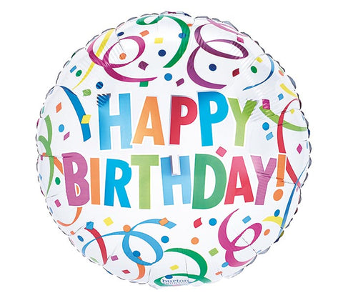 Happy Birthday Balloons